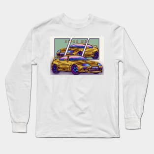 Toyota Supra mk4 Car Retro Long Sleeve T-Shirt